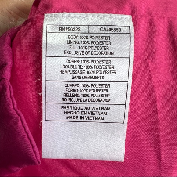 Nike Sportswear Women's Polyester Vest Size Fushia Button-Up XL - Picture 7 of 7
